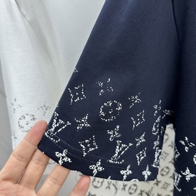 Louis Vuitton 2025FW весна-лето новинка, футболка с круглым вырез
