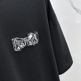 Louis Vuitton Луи Виттен 2025FW весна-лето новинка круглый вырез 