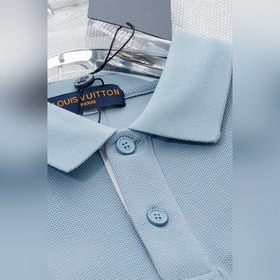 Louis Vuitton шестиугольная сетка, 100% хлопок, короткий рукав, п