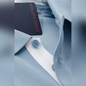 Louis Vuitton шестиугольная сетка, 100% хлопок, короткий рукав, п
