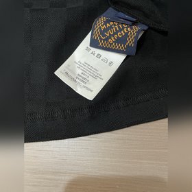 Louis Vuitton Классическая хлопковая футболка в шахматном узоре с