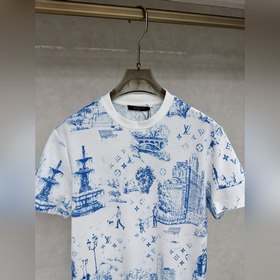 Louis Vuitton 2025Ss весна-лето, новейшая модель короткорукавой ф