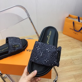 LV pillow comfort серия тапочек на липучках для пар Очень удобны