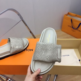 LV pillow comfort серия тапочек на липучках для пар Очень удобны