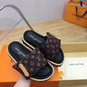 LV pillow comfort серия тапочек на липучках для пар Очень удобны