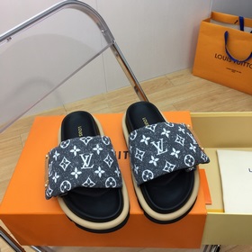 LV pillow comfort серия тапочек на липучках для пар Очень удобны