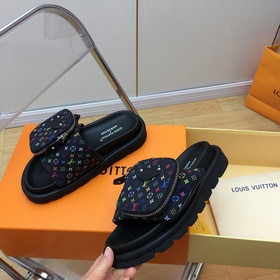 LV pillow comfort серия тапочек на липучках для пар Очень удобны