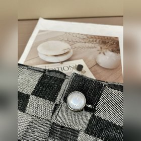 Джинсовый комплект LV, классический шахматный узор в новом модном