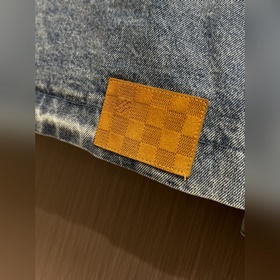 Louis Vuitton 2025 весна-лето, новая классическая куртка из деним