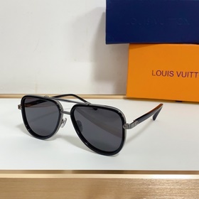 LOUIS VUITTON LV Signature Duo Pilot Очки в форме жабьих глаз — а