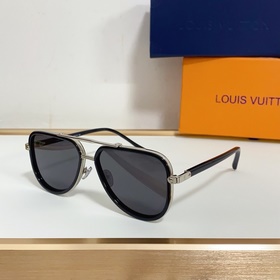 LOUIS VUITTON LV Signature Duo Pilot Очки в форме жабьих глаз — а