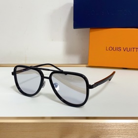 LOUIS VUITTON LV Signature Duo Pilot Очки в форме жабьих глаз — а
