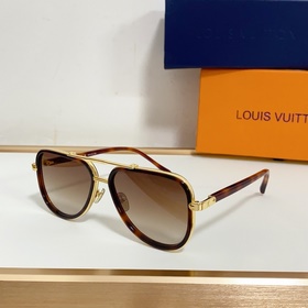LOUIS VUITTON LV Signature Duo Pilot Очки в форме жабьих глаз — а