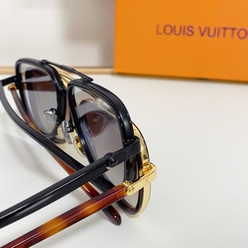 LOUIS VUITTON LV Signature Duo Pilot Очки в форме жабьих глаз — а