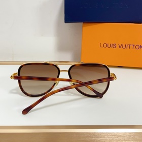 LOUIS VUITTON LV Signature Duo Pilot Очки в форме жабьих глаз — а