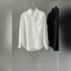 PRADA Prada весна-лето 2025, новая рубашка-куртка, ткань из смеша