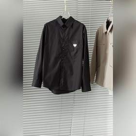 PRADA Prada весна-лето 2025, новая рубашка-куртка, ткань из смеша