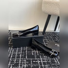 Prada 25ss Ранневесенняя новинка Классические туфли-лодочки с кру