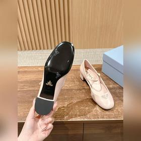 Новая модель женских туфель Prada из кожи Nappa Оригинальная мягк