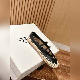 Prada Рафи-плетеные туфли-лодочки на плоской подошве Уровень поку