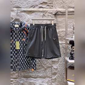 Prada 2025 весна-лето новые шорты, модные повседневные брюки с кл