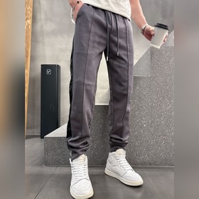 Prada 2025ss весна-лето новые модели мужских брюк для отдыха и де