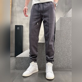 Prada 2025ss весна-лето новые модели мужских брюк для отдыха и де