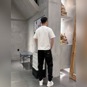 Prada 2025ss весна-лето новые модели мужских брюк для отдыха и де
