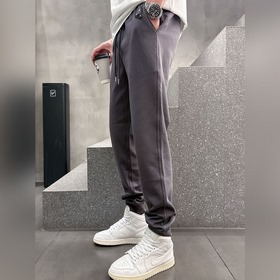 Prada 2025ss весна-лето новые модели мужских брюк для отдыха и де