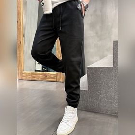 Prada 2025ss весна-лето новые модели мужских брюк для отдыха и де