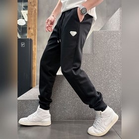 Prada 2025ss весна-лето новые модели мужских брюк для отдыха и де