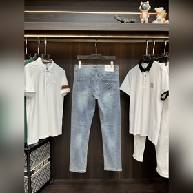 Prada эксклюзивная новая модель модных джинсов для мужчин, высоко