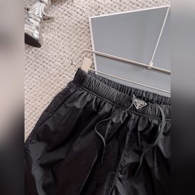 Prade 25SS новые пляжные шорты с треугольным логотипом на поясе,