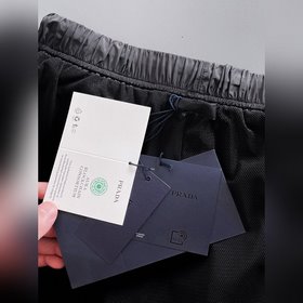 Prade 25SS новые пляжные шорты с треугольным логотипом на поясе, 