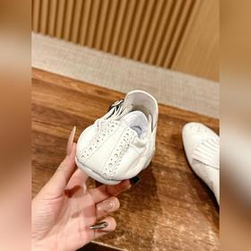 Prada Подиумная модель ретро туфли с бахромой, с ремешком и полуо