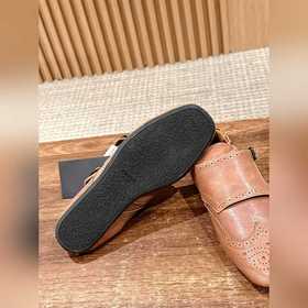 Prada Подиумная модель ретро туфли с бахромой, с ремешком и полуо