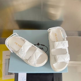 Топовая версия： женская  Prada Серия Nappa Перекрестные ремешки