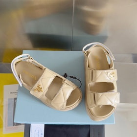 Топовая версия： женская  Prada Серия Nappa Перекрестные ремешки