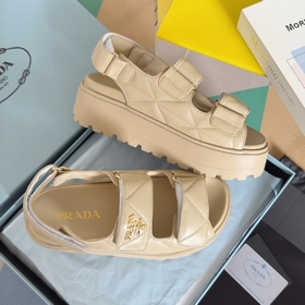Топовая версия： женская  Prada Серия Nappa Перекрестные ремешки 