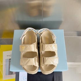 Топовая версия： женская  Prada Серия Nappa Перекрестные ремешки 