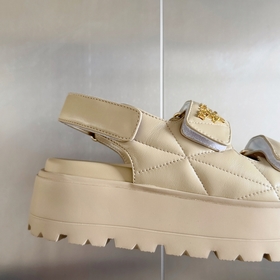 Топовая версия： женская  Prada Серия Nappa Перекрестные ремешки 