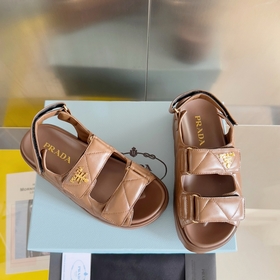 Топовая версия： женская  Prada Серия Nappa Перекрестные ремешки