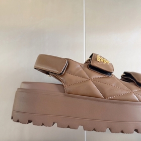 Топовая версия： женская  Prada Серия Nappa Перекрестные ремешки 