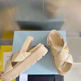 Топовая версия： женская  Prada Серия Nappa Перекрестные ремешки
