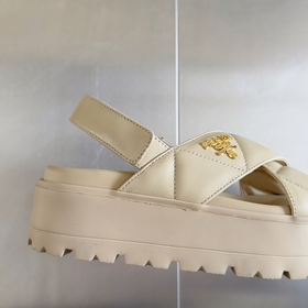 Топовая версия： женская  Prada Серия Nappa Перекрестные ремешки 