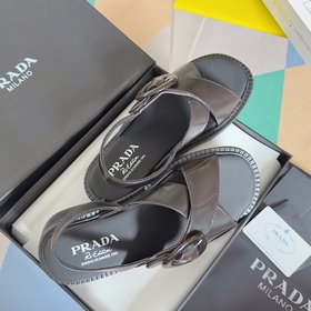 Топовая версия： женская модель Prada P-серия Новейшие сандалии с