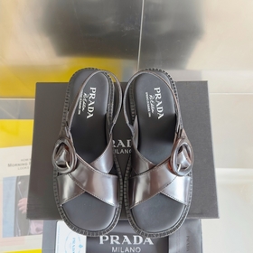 Топовая версия： женская модель Prada P-серия Новейшие сандалии с