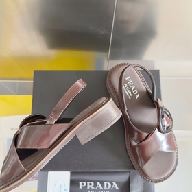 Топовая версия： женская модель Prada P-серия Новейшие сандалии с