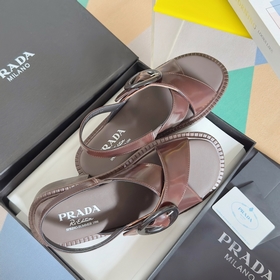 Топовая версия： женская модель Prada P-серия Новейшие сандалии с