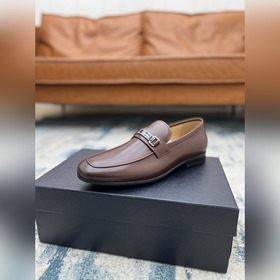 PRADA ~ Размер： 38-45 Новые высококачественные мужские кожаные т